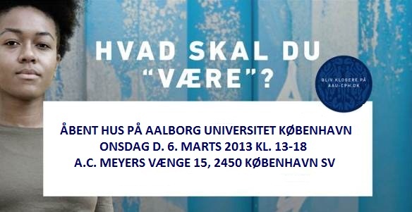 Open House at AAU CPH on March 6th