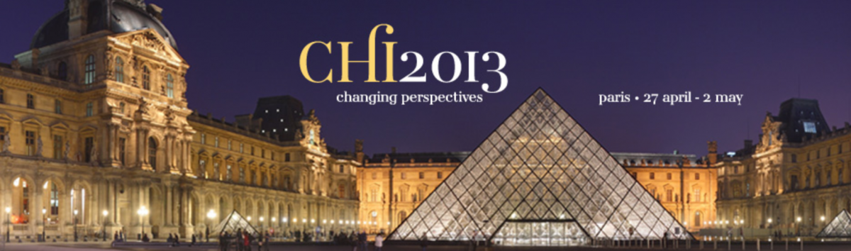 3 Medialogy Papers at CHI 2013